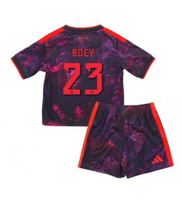 Bayern Munich Sacha Boey #23 Tredjetrøje Børn 2026-27 Kortærmet (+ Korte bukser)